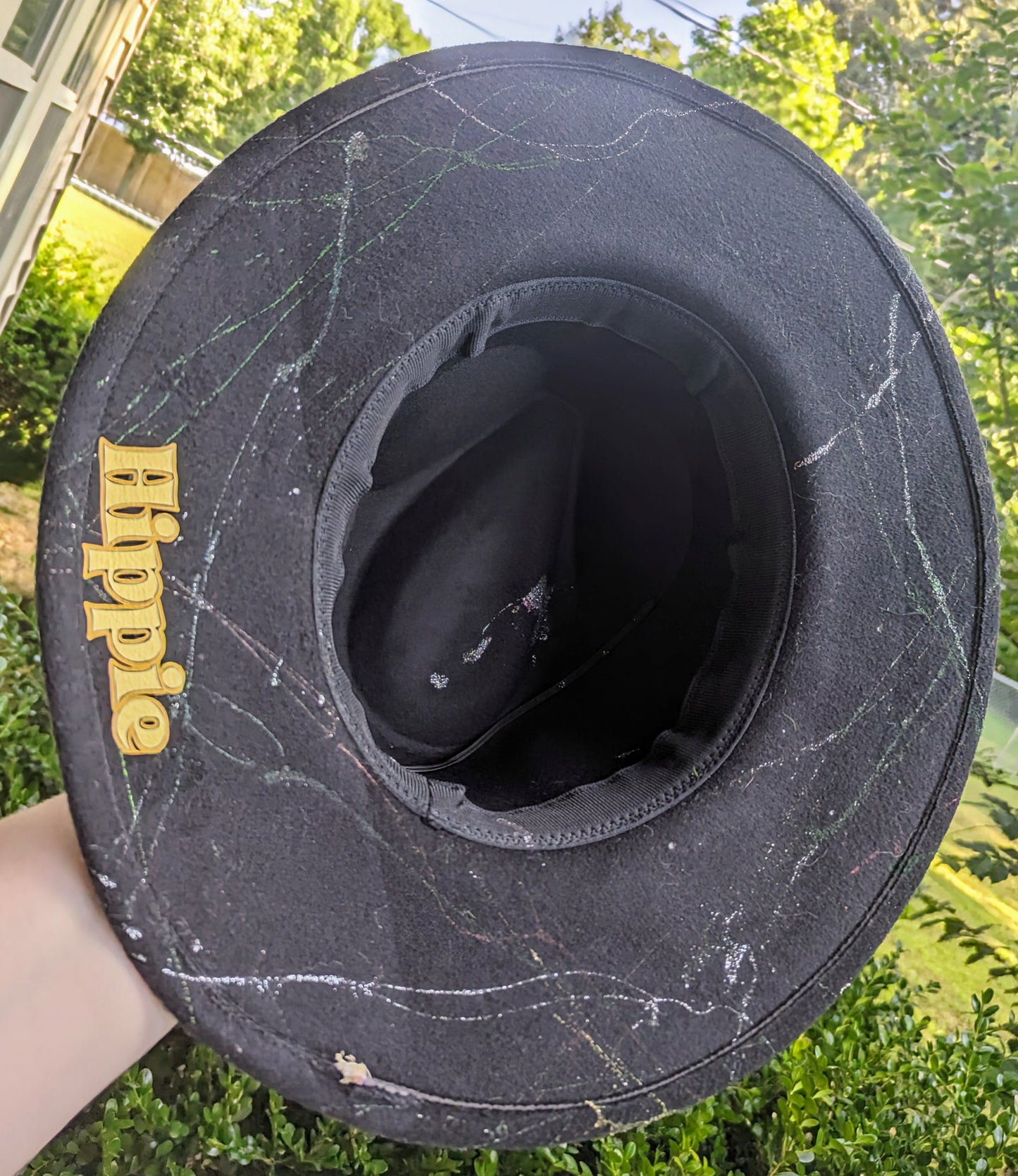 Hippie/Fairy Splatter Fedora