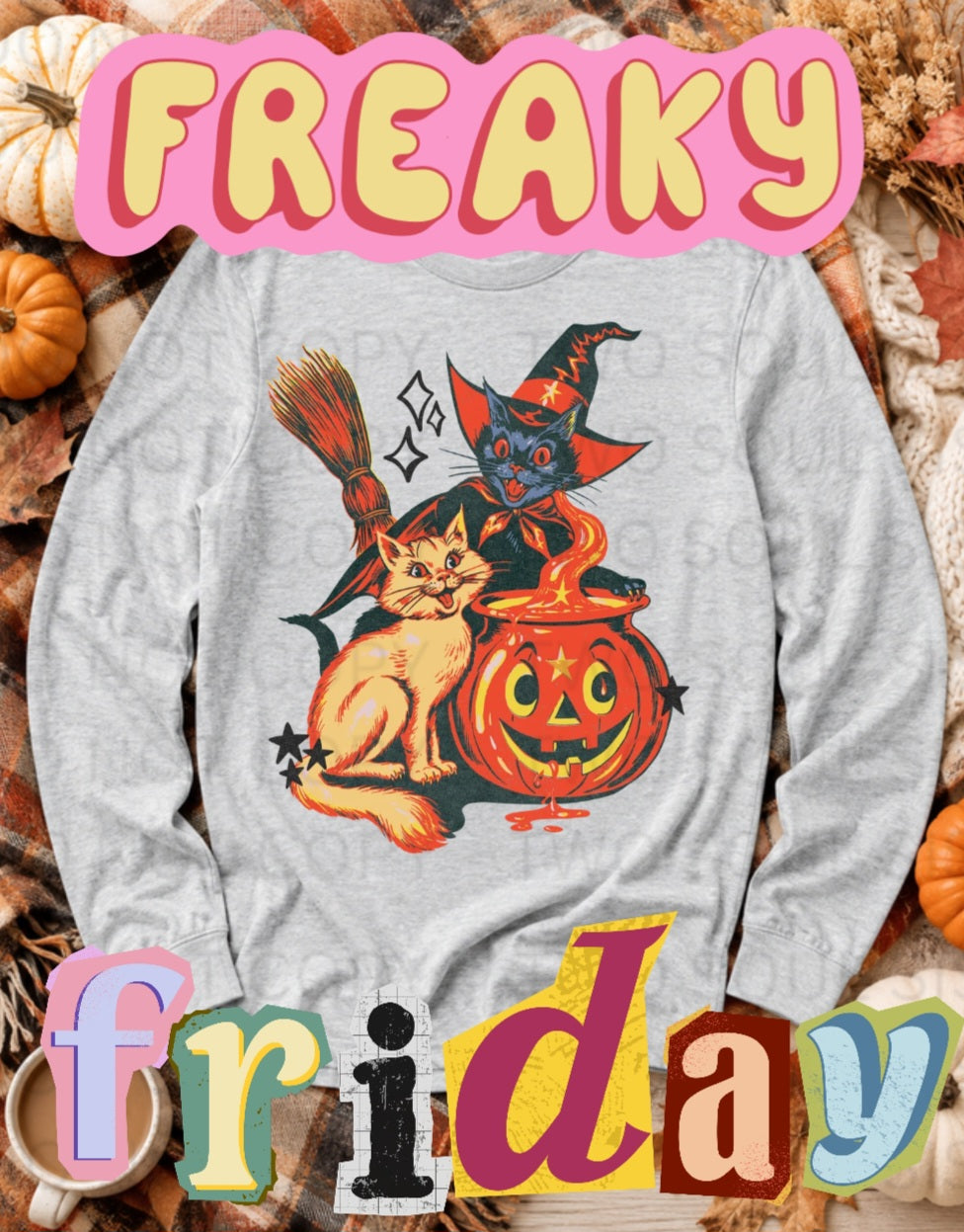 Vintage and lets go ghouls Halloween- Freaky Friday Deal