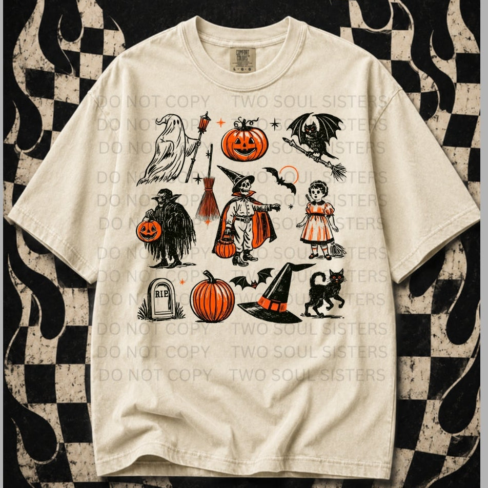 Vintage Halloween Tee ππ»