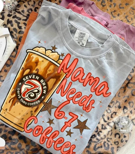 Mama needs 6-7 coffees 7brew inspired