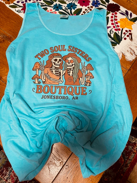 TSS Skelly Babes Tee/Tank/Tote