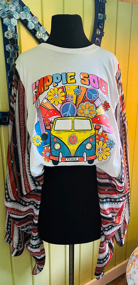 Hippie Style Upcycle one size fits small-4x