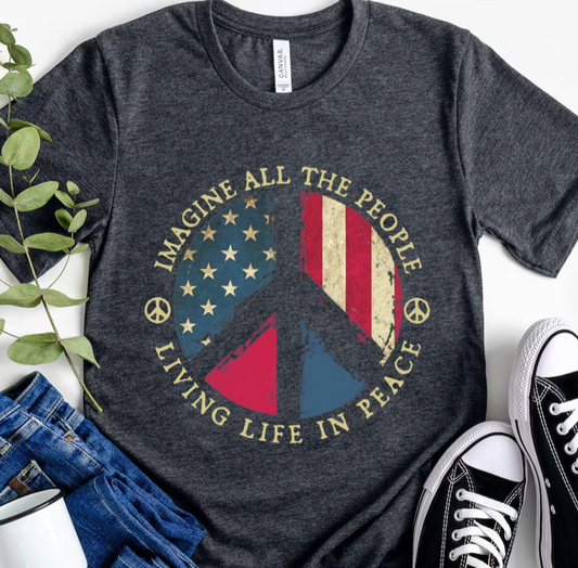 Imagine all the people... living life in Peace