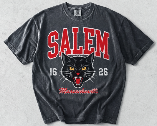 Salem Black Cat Tee 🐈⬛🖤