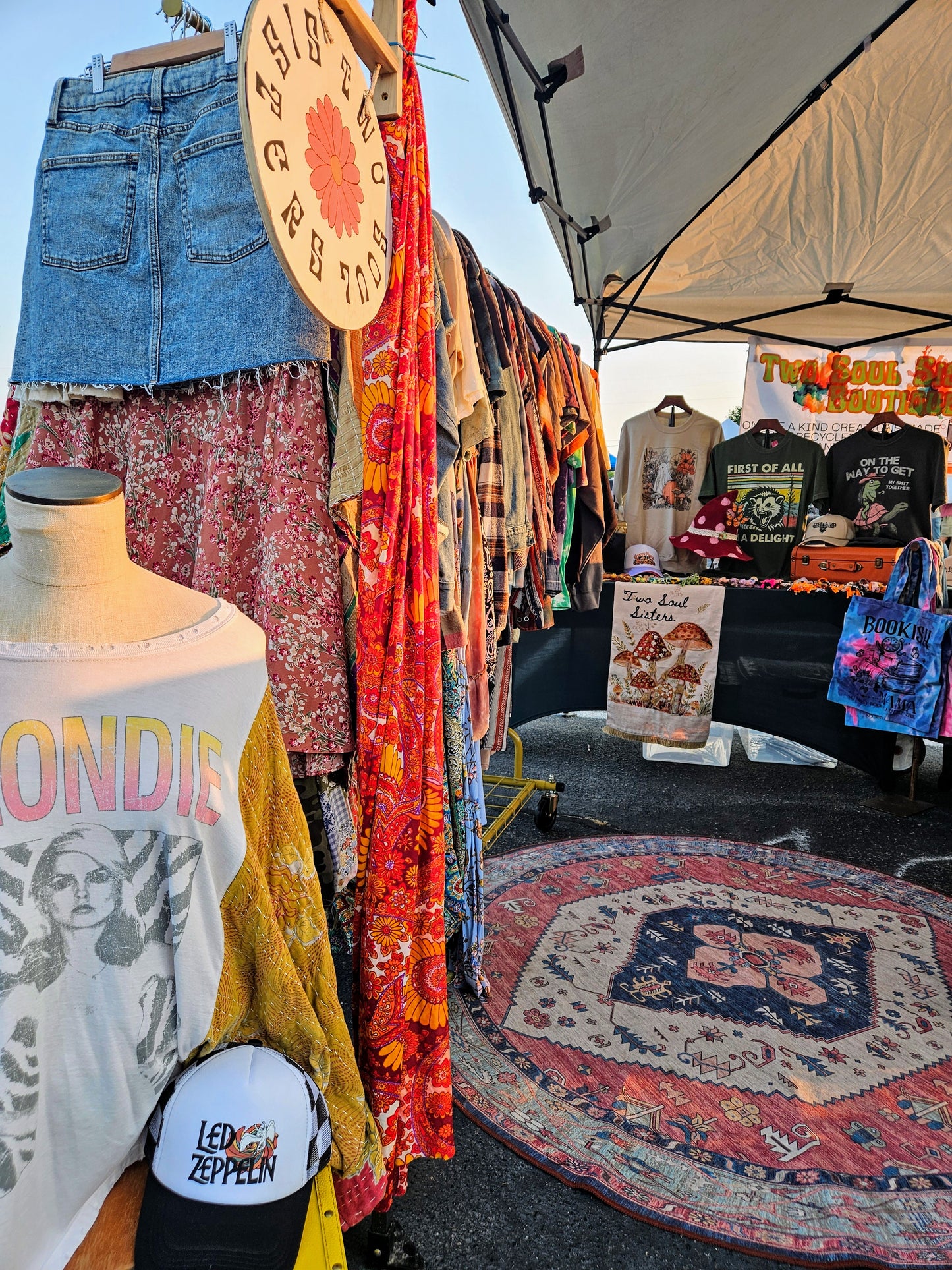 Blondie poncho with kantha sleeves